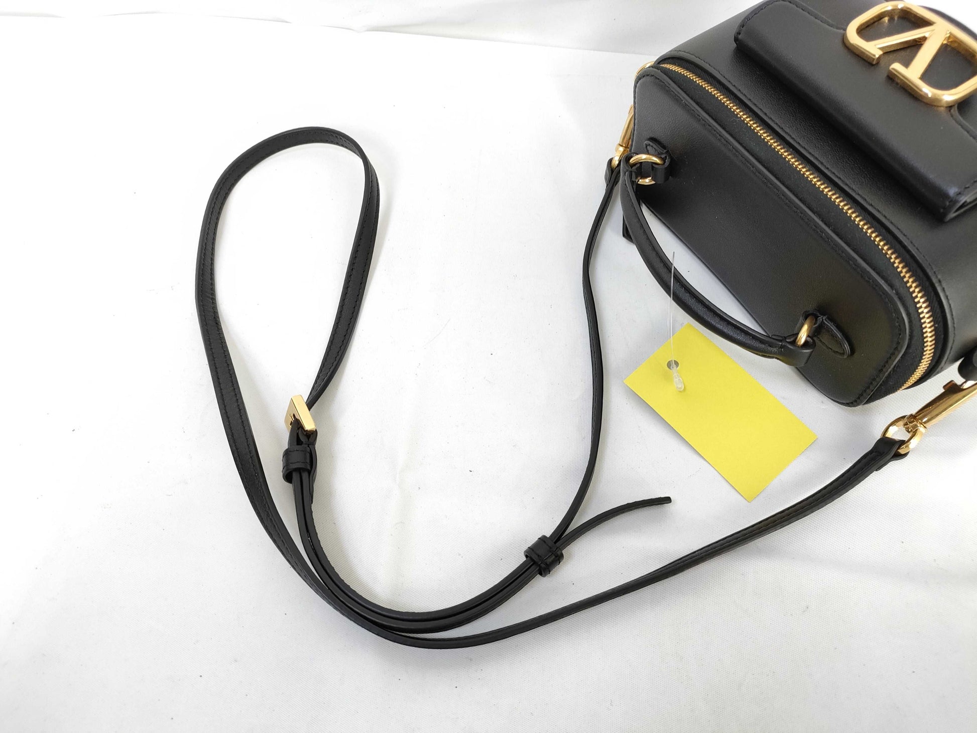 VALENTINO Calfskin/Loco 2-way Vanity Handbag