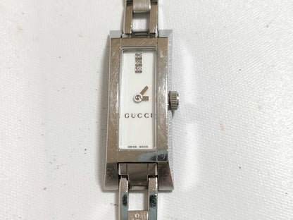 GUCCI 110 White Dial 3PD Women's Watch 