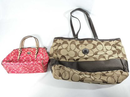 COACH Signature 3-Piece Handbag