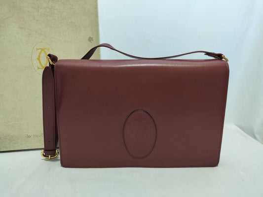 Cartier Must Must Bordeaux Shoulder Bag
