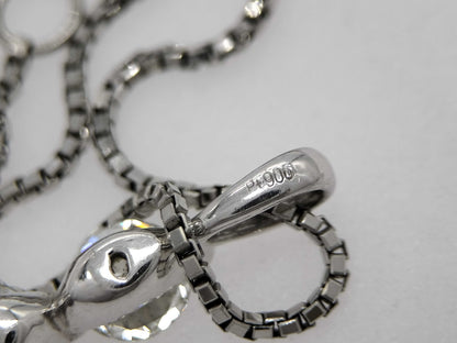 D1.008ct PT900/850 4.9g Necklace 