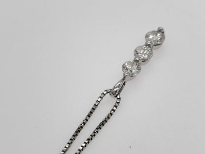 D1.008ct PT900/850 4.9g Necklace 