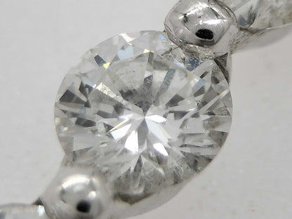 D1.008ct PT900/850 4.9g Necklace 