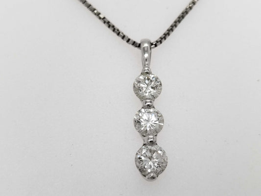 D1.008ct PT900/850 4.9g Necklace 