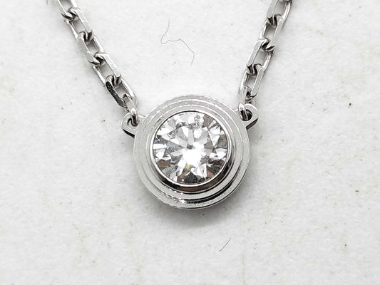 Cartier Amour 1PD WG Au750 3.1g Necklace 