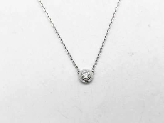 Cartier Amour 1PD WG Au750 3.1g Necklace 