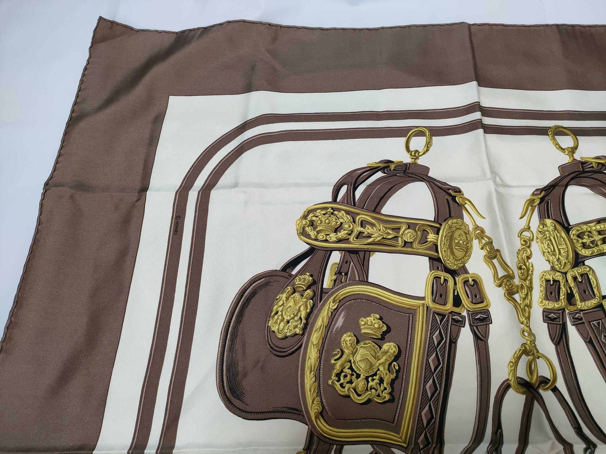 HERMES Carré Bride de Gala Scarf