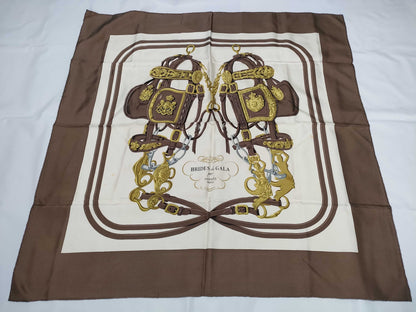HERMES Carré Bride de Gala Scarf
