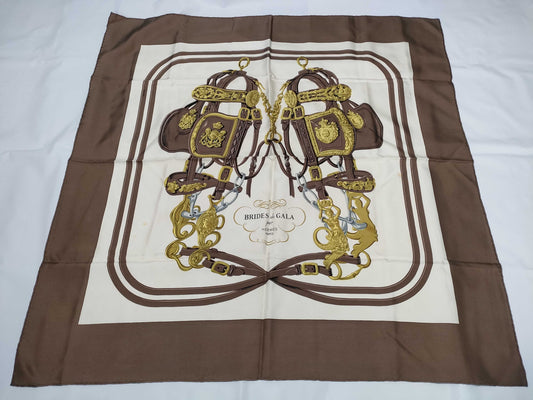 HERMES Carré Bride de Gala Scarf