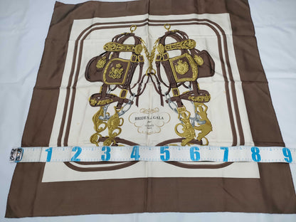 HERMES Carré Bride de Gala Scarf