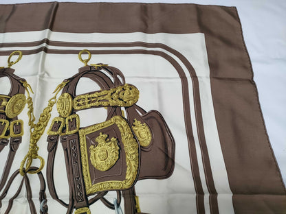 HERMES Carré Bride de Gala Scarf
