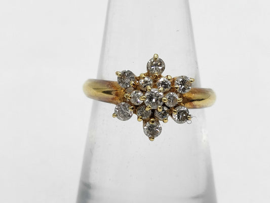 D0.52ct K18 2.1g Ring 