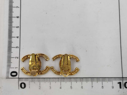 CHANEL Gold Earrings ※No Plate Earrings
