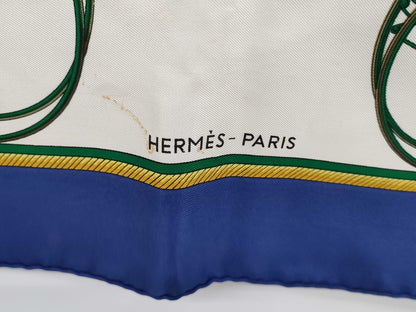 HERMES Carré 90 Folding Canopy Carriage Scarf