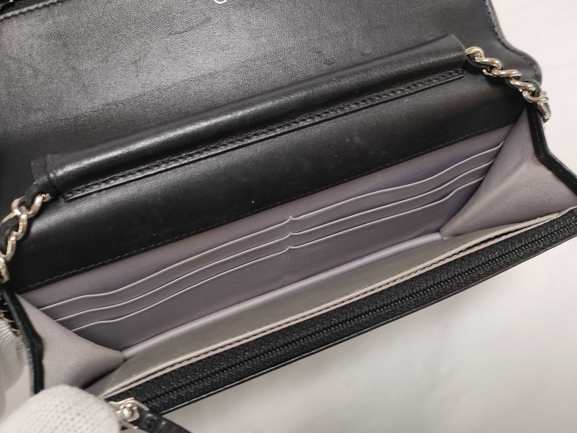 CHANEL Camellia Chain Wallet Shoulder Bag