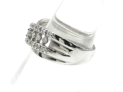 D0.33ct K18WG 4.9g Ring 