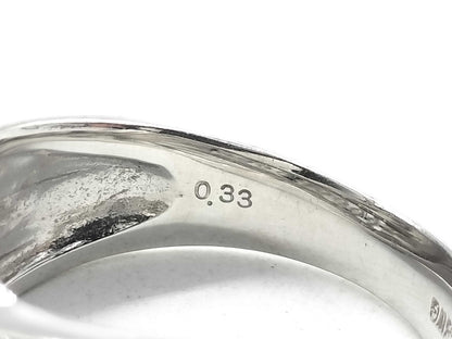 D0.33ct K18WG 4.9g Ring 