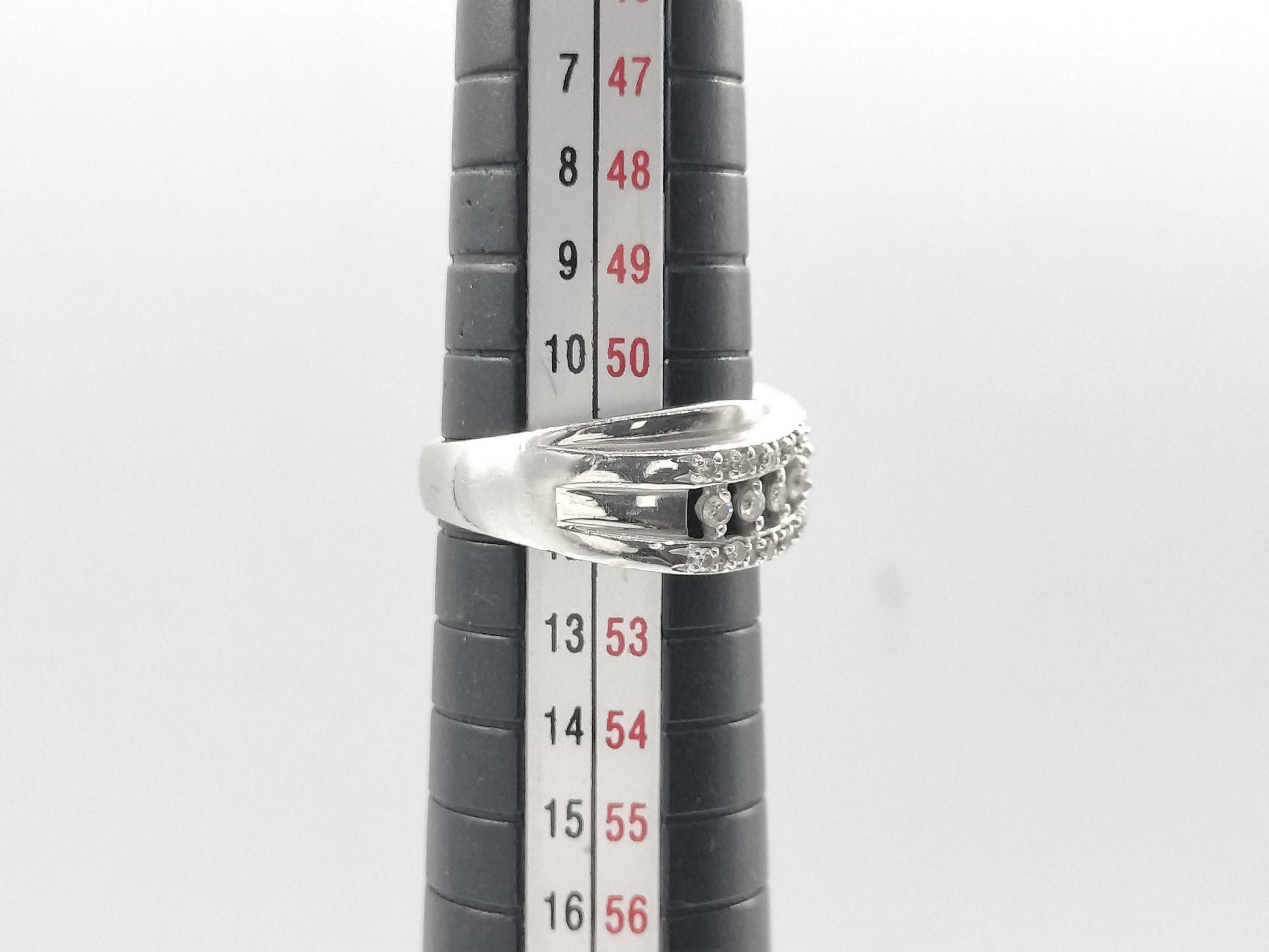 D0.33ct K18WG 4.9g Ring 