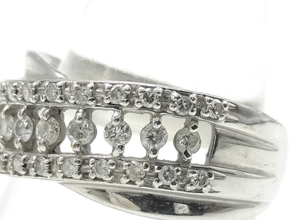 D0.33ct K18WG 4.9g Ring 
