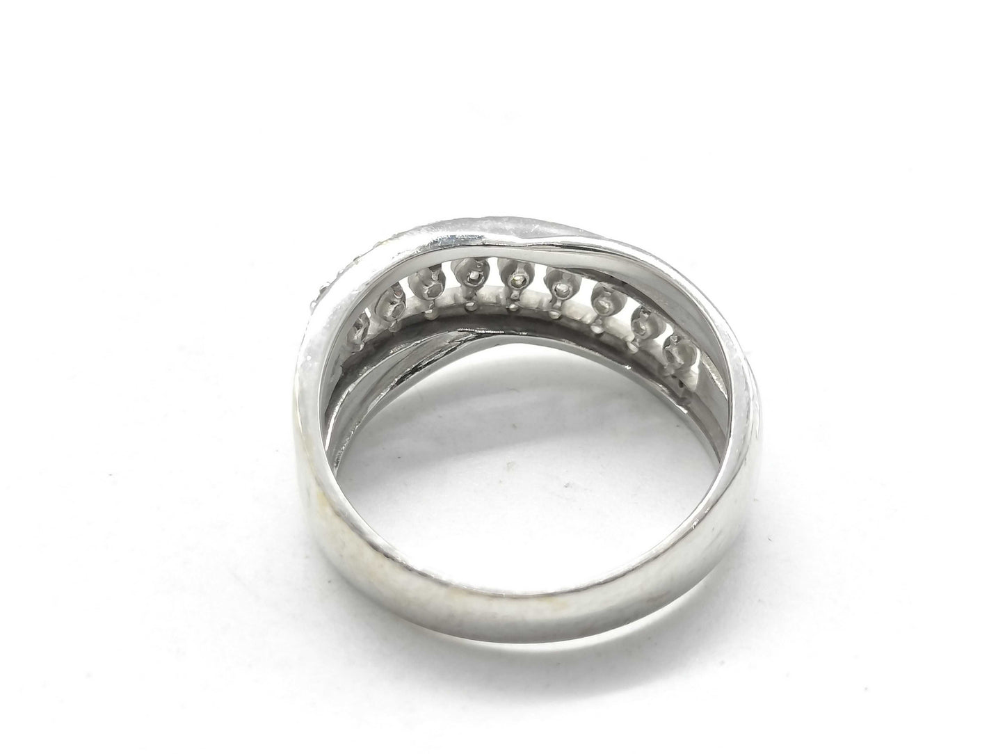D0.33ct K18WG 4.9g Ring 