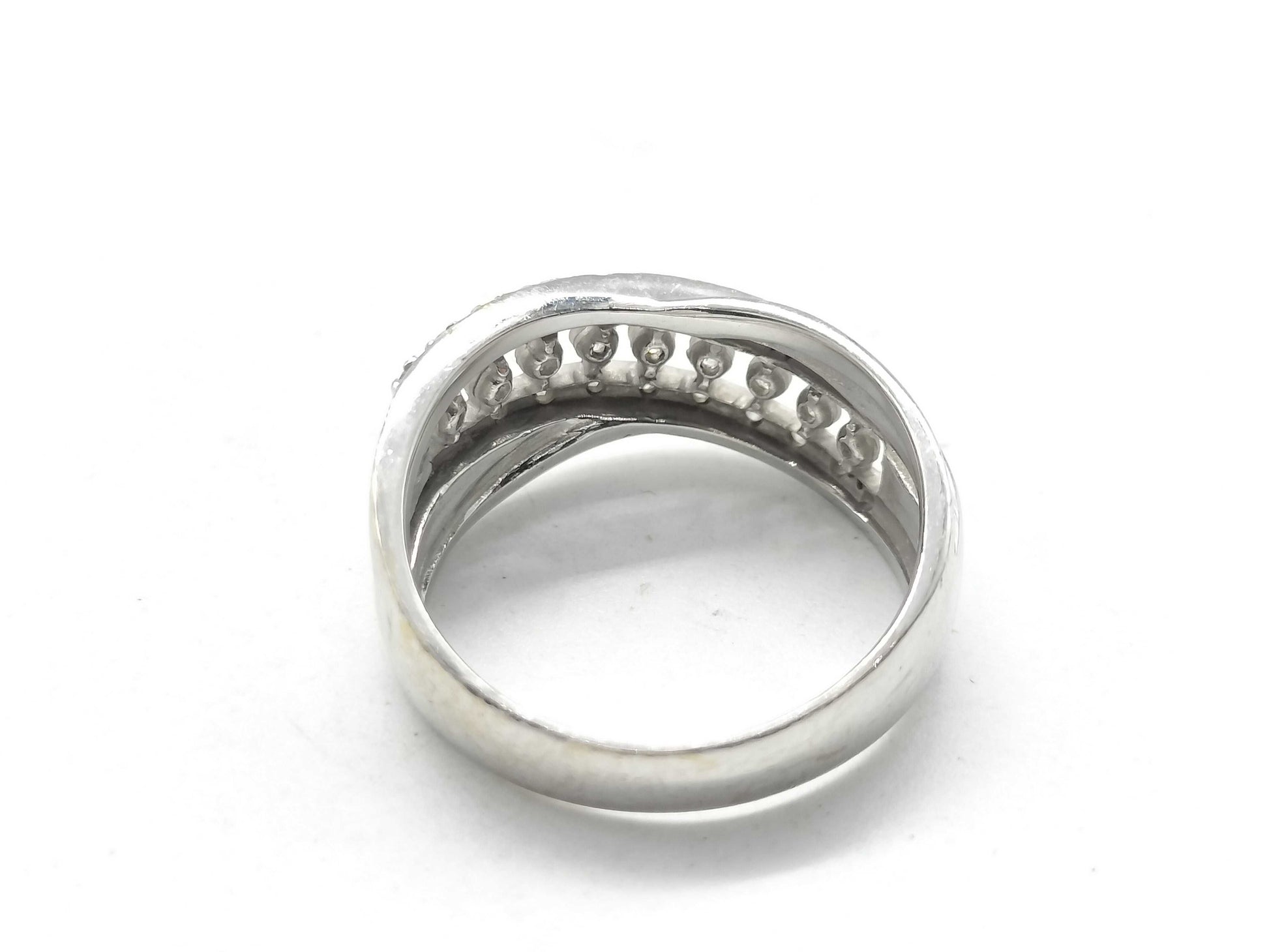 D0.33ct K18WG 4.9g Ring 