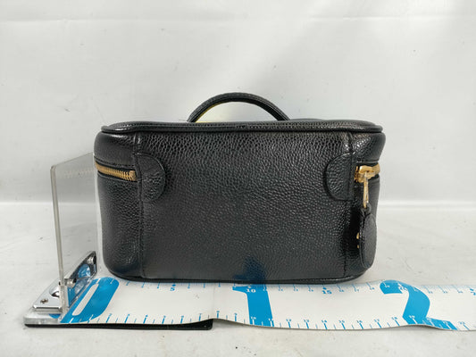 CHANEL Caviar Skin Vanity Horizontal Vanity Bag