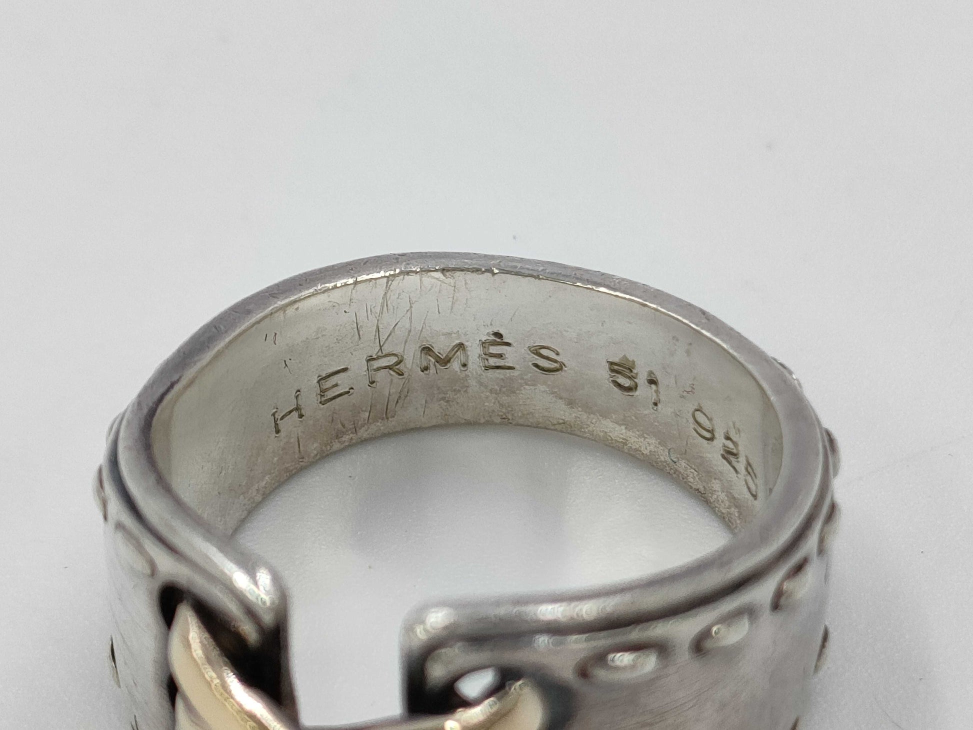 HERMES Mexican Ring Double Corset 925/750 Ring