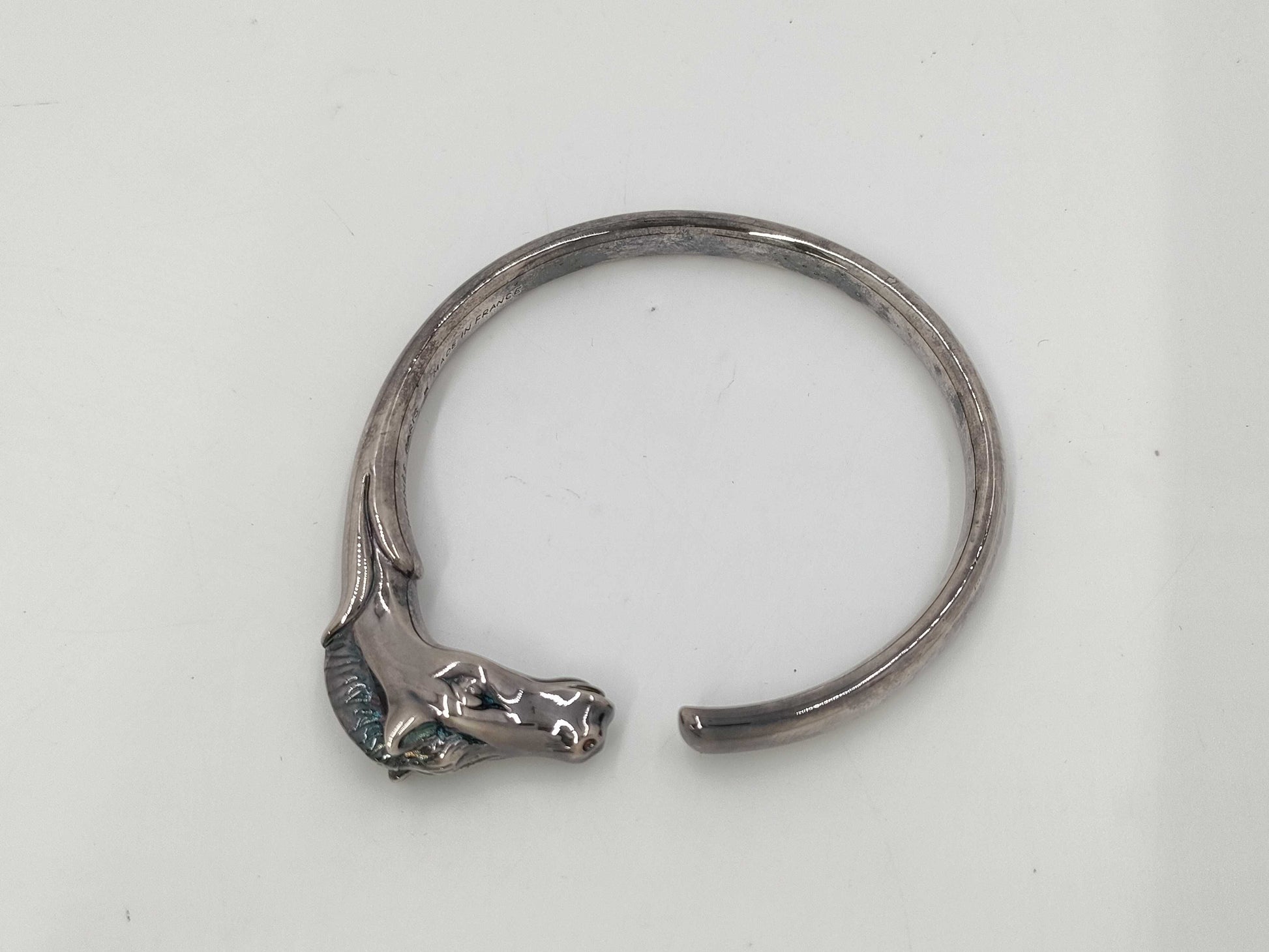 HERMES Jubal Horse Bangle Bracelet/Bangle