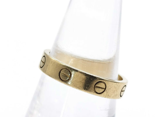 Cartier Love Love #56 1PD YG Au750 5.0g Ring 