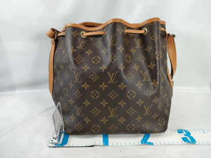 LOUIS VUITTON M42224 Monogram M42226 Petit Noe Shoulder Bag with Broken Strap