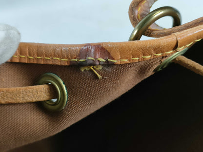 LOUIS VUITTON M42224 Monogram M42226 Petit Noe Shoulder Bag with Broken Strap