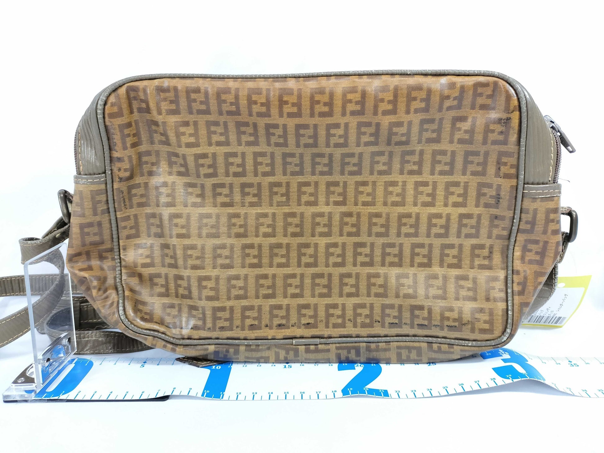FENDI Zucca pattern PVC shoulder bag