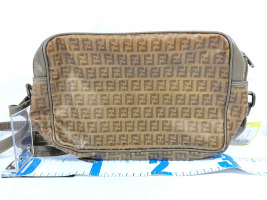 FENDI Zucca pattern PVC shoulder bag
