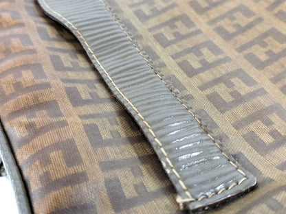 FENDI Zucca pattern PVC shoulder bag