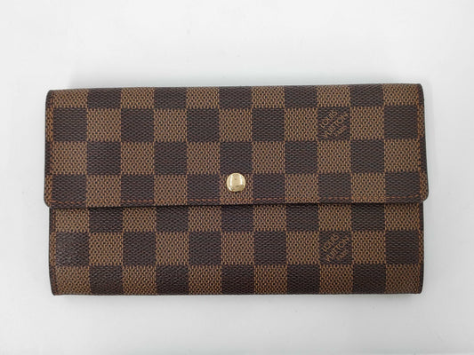 LOUIS VUITTON Damier Portefeuille Sarah Wallet
