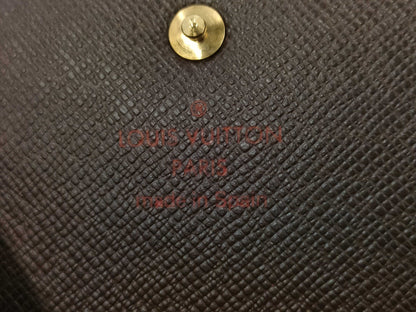 LOUIS VUITTON Damier Portefeuille Sarah Wallet