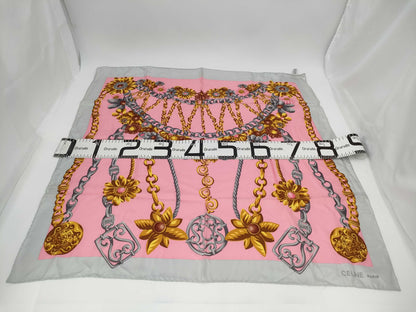 CELINE Large Scarf and Handkerchief Set of 2