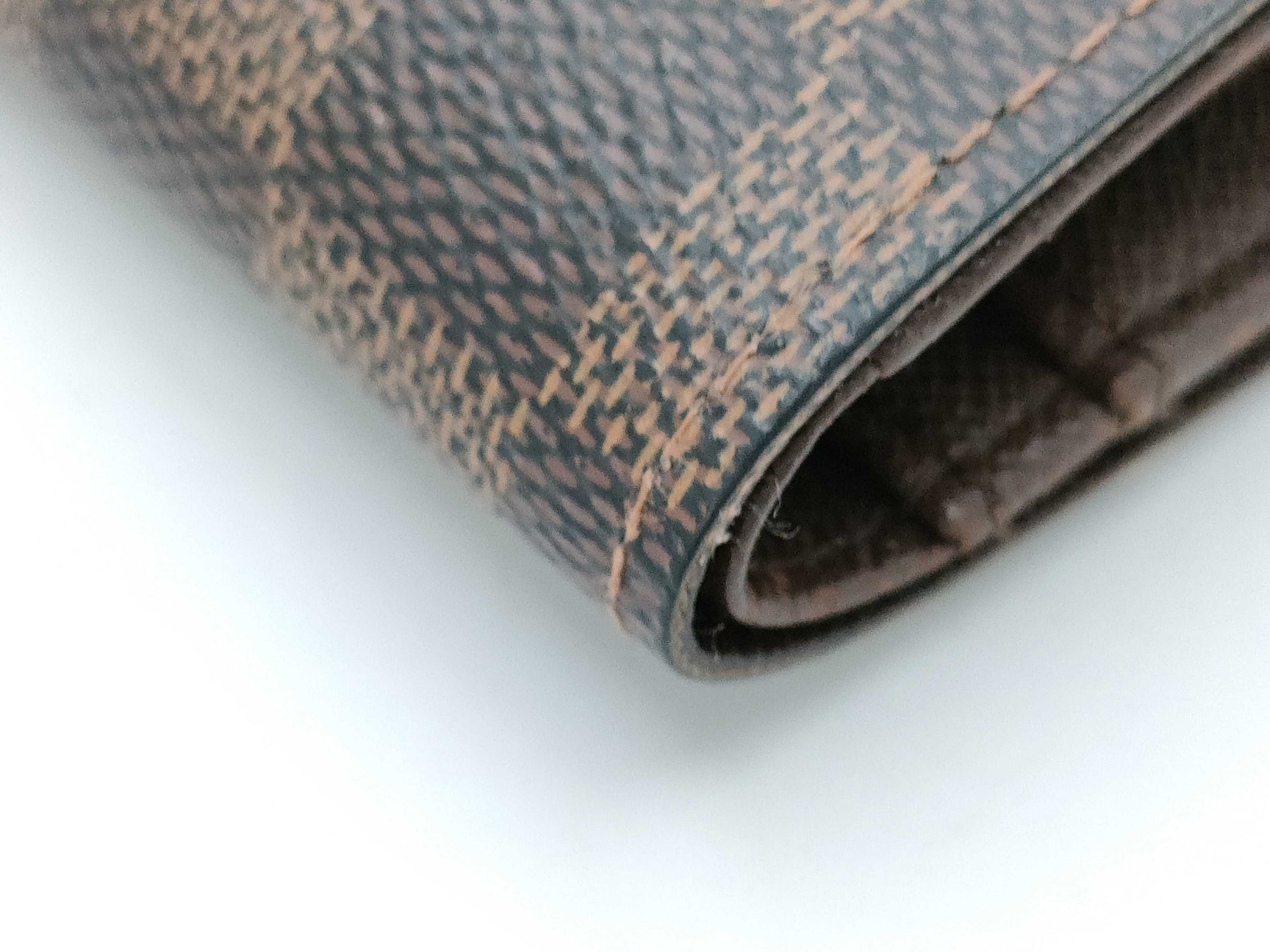 LOUIS VUITTON Damier N61664 Damier Porte Monnaie Viennois Wallet