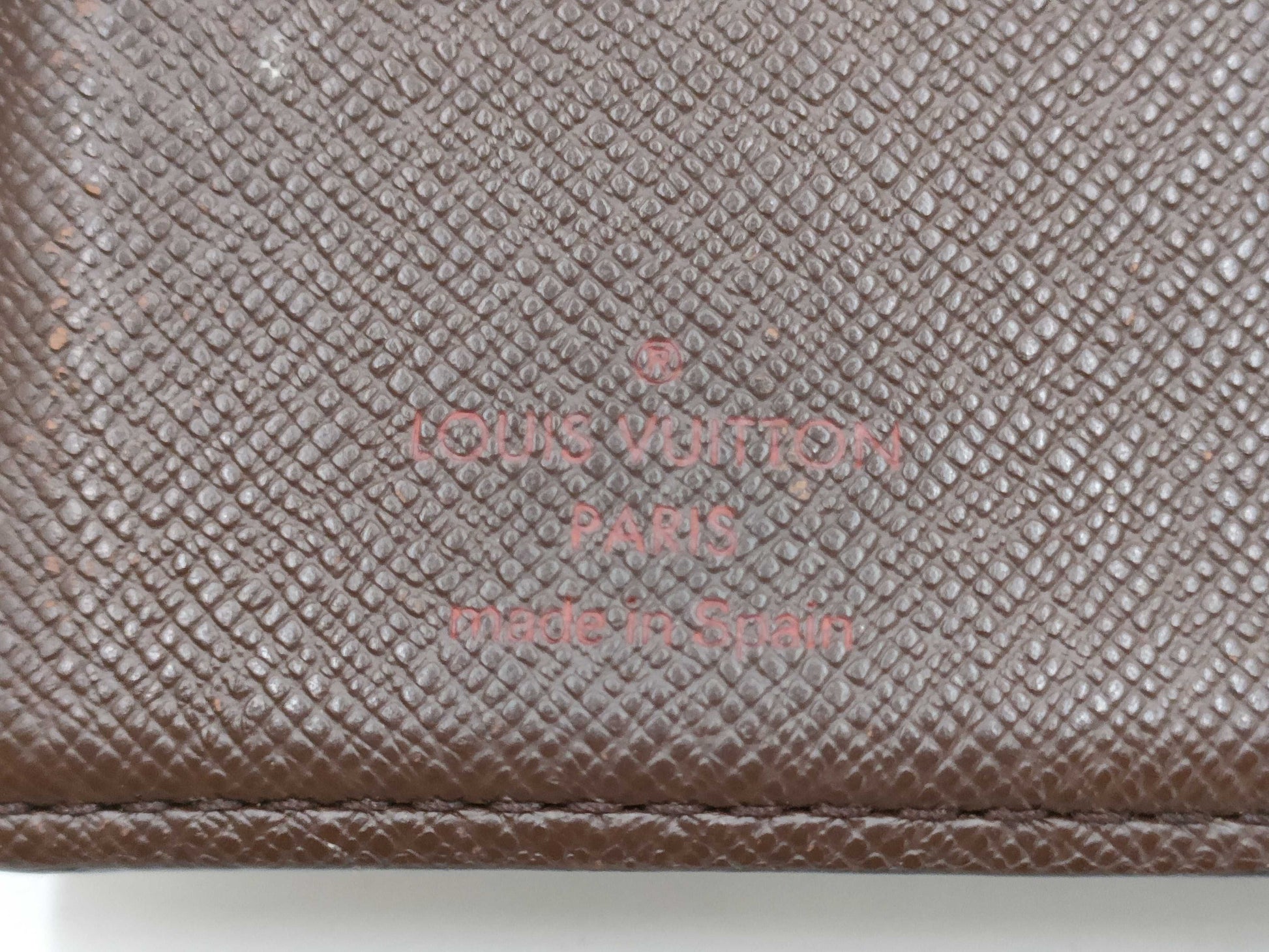 LOUIS VUITTON Damier N61664 Damier Porte Monnaie Viennois Wallet