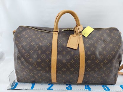 LOUIS VUITTON M41414 Monogram M41414 Keepall Bandouliere 55 Boston Bag