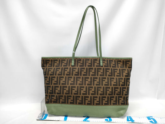 FENDI Zucca pattern canvas tote bag