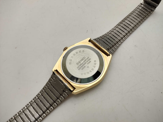 SEIKO 5606-7000 Boys' Watch with Aftermarket Strap
