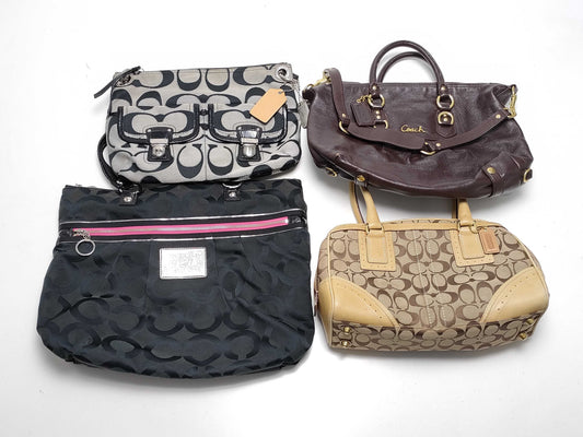 COACH 4-piece handbag set