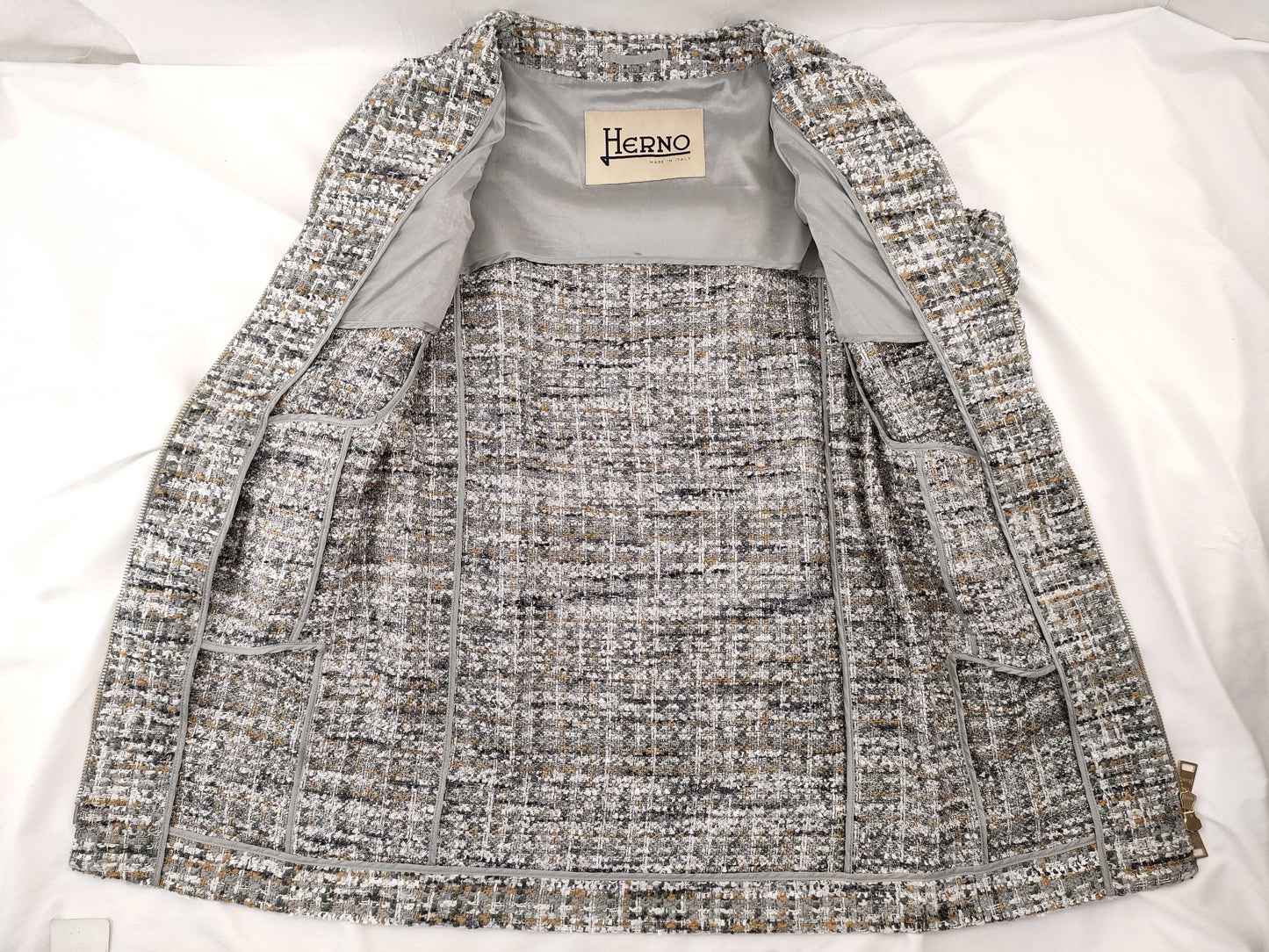 HERNO Tweed Jacket Jacket