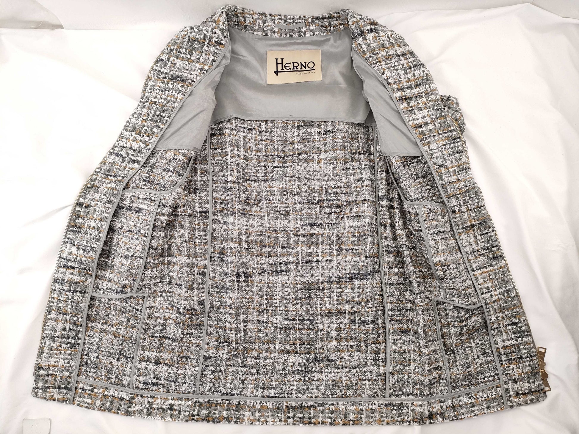 HERNO Tweed Jacket Jacket