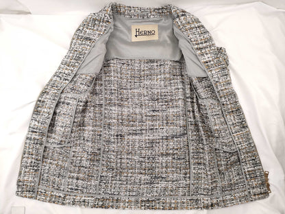 HERNO Tweed Jacket Jacket