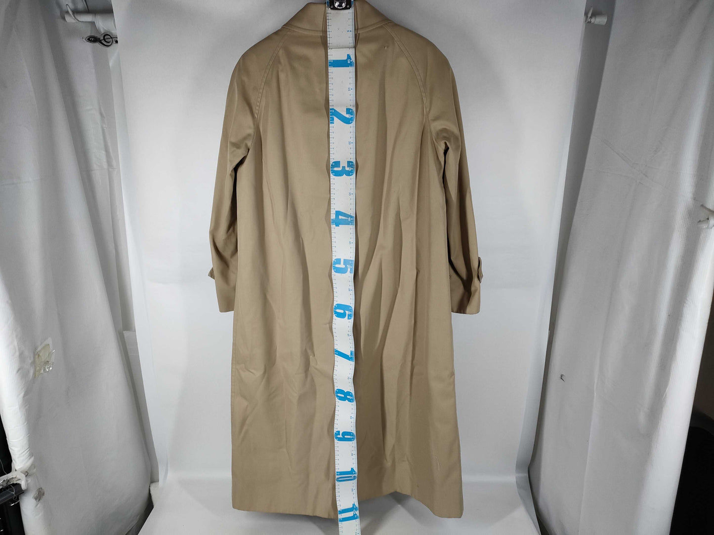 Burberrys trench coat/vest set with Nova check lining