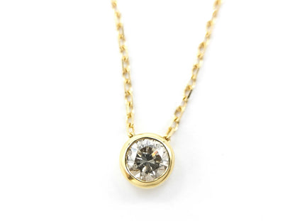 D0.20ct K18 1.7g Necklace 