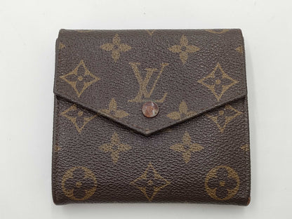 LOUIS VUITTON Monogram Double Hook Wallet