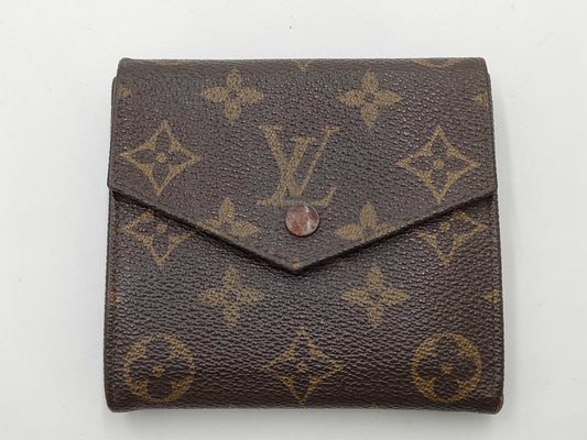 LOUIS VUITTON Monogram Double Hook Wallet